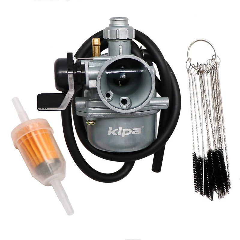 KIPA Carburetor for XR70R 1997-2003 CRF70F 2004-2012, OEM 16100-GCF-672 With Fuel Filter & Carbon Dirt Jet Cleaner Tool Kit - Image 1
